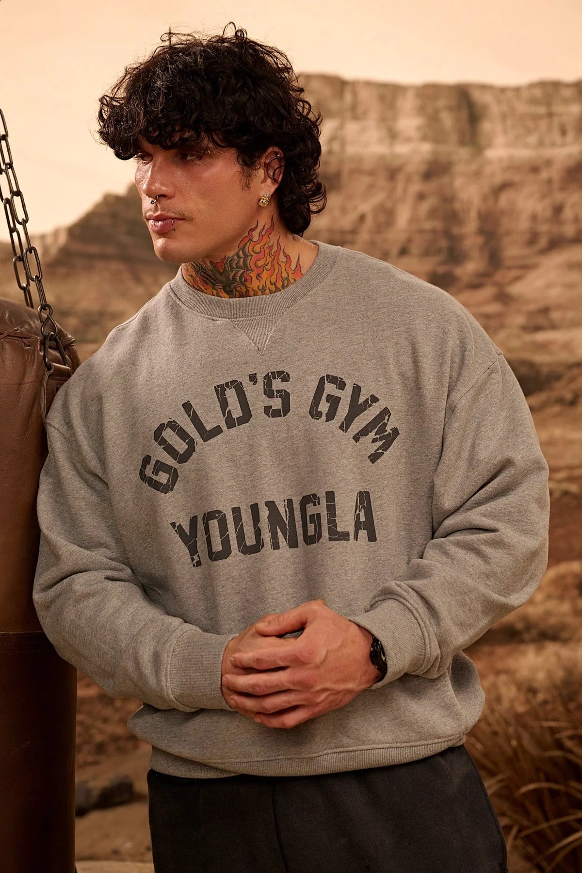 5166 - GOLD'S IRON LEGACY VINTAGE CREWNECKS SALE PRICE